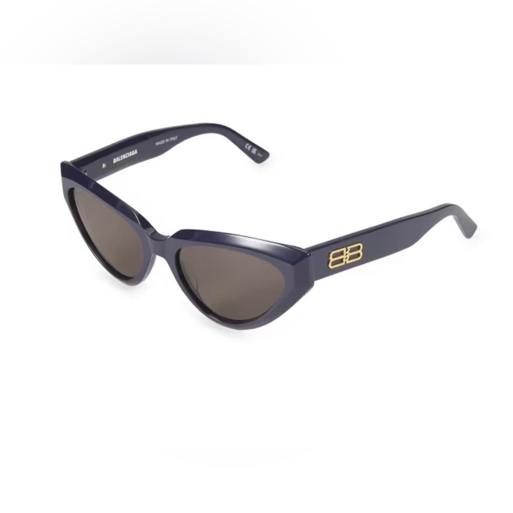 Balenciaga Blue Cat-Eye Sunglasses
